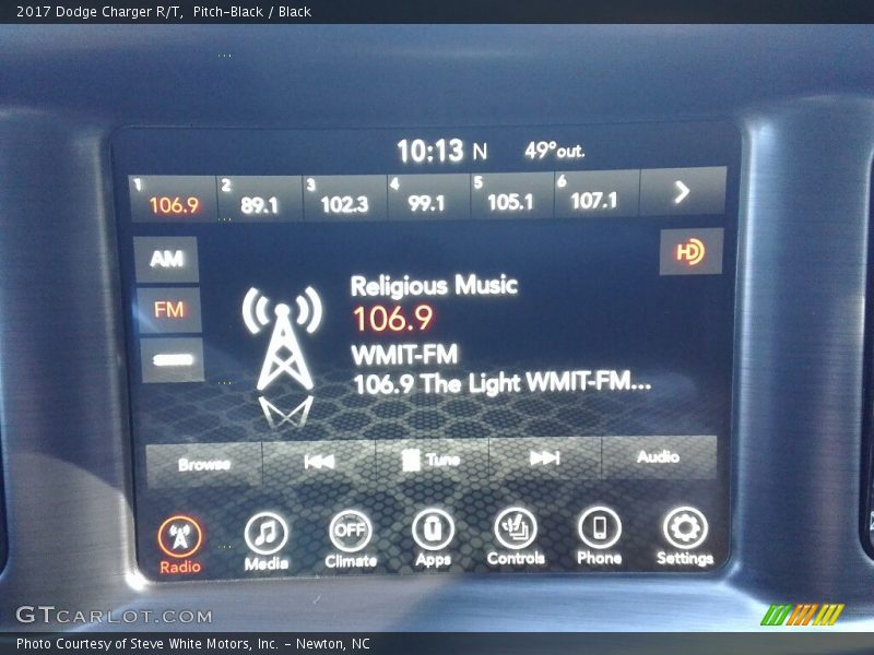 Pitch-Black / Black 2017 Dodge Charger R/T