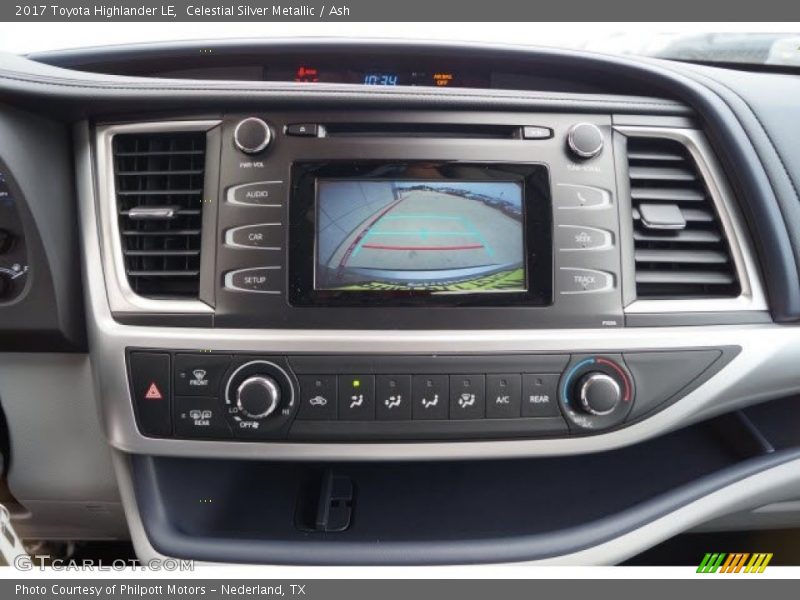 Celestial Silver Metallic / Ash 2017 Toyota Highlander LE