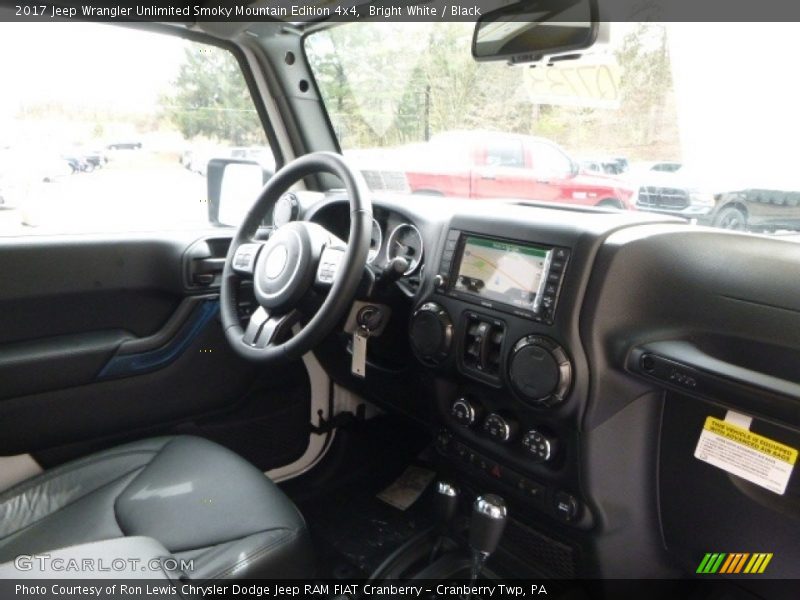 Bright White / Black 2017 Jeep Wrangler Unlimited Smoky Mountain Edition 4x4