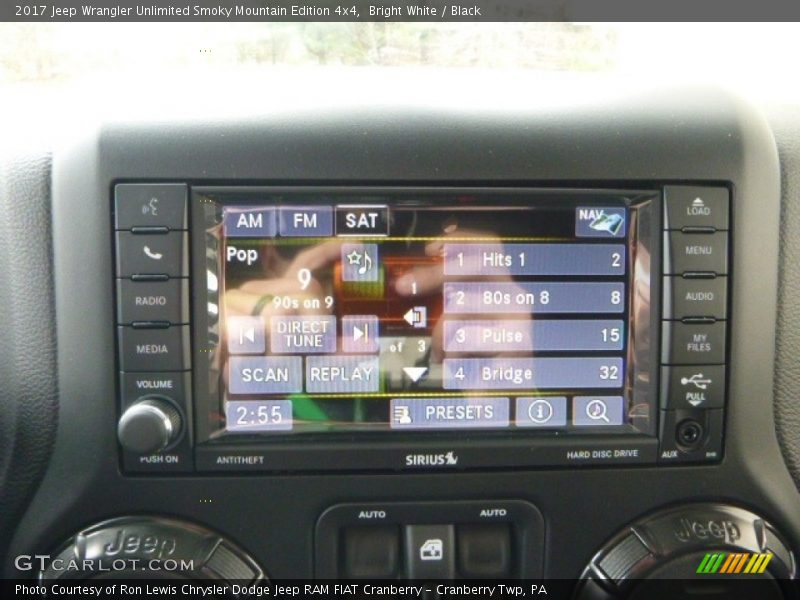 Bright White / Black 2017 Jeep Wrangler Unlimited Smoky Mountain Edition 4x4