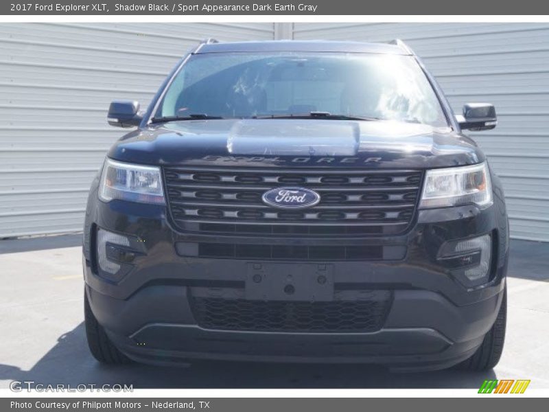 Shadow Black / Sport Appearance Dark Earth Gray 2017 Ford Explorer XLT
