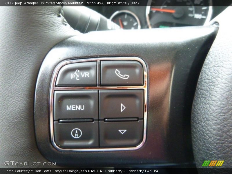 Bright White / Black 2017 Jeep Wrangler Unlimited Smoky Mountain Edition 4x4