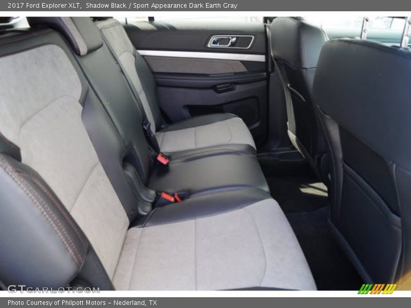 Shadow Black / Sport Appearance Dark Earth Gray 2017 Ford Explorer XLT