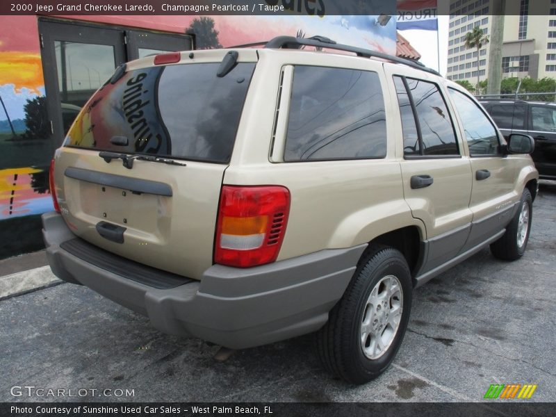 Champagne Pearlcoat / Taupe 2000 Jeep Grand Cherokee Laredo