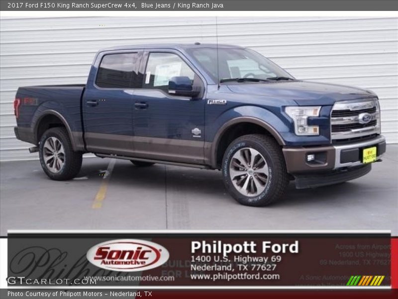 Blue Jeans / King Ranch Java 2017 Ford F150 King Ranch SuperCrew 4x4