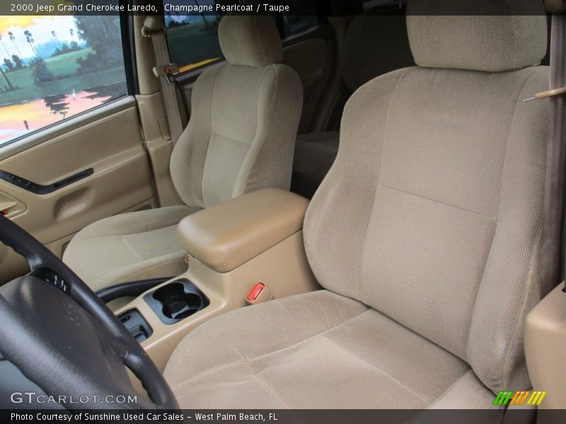 Champagne Pearlcoat / Taupe 2000 Jeep Grand Cherokee Laredo