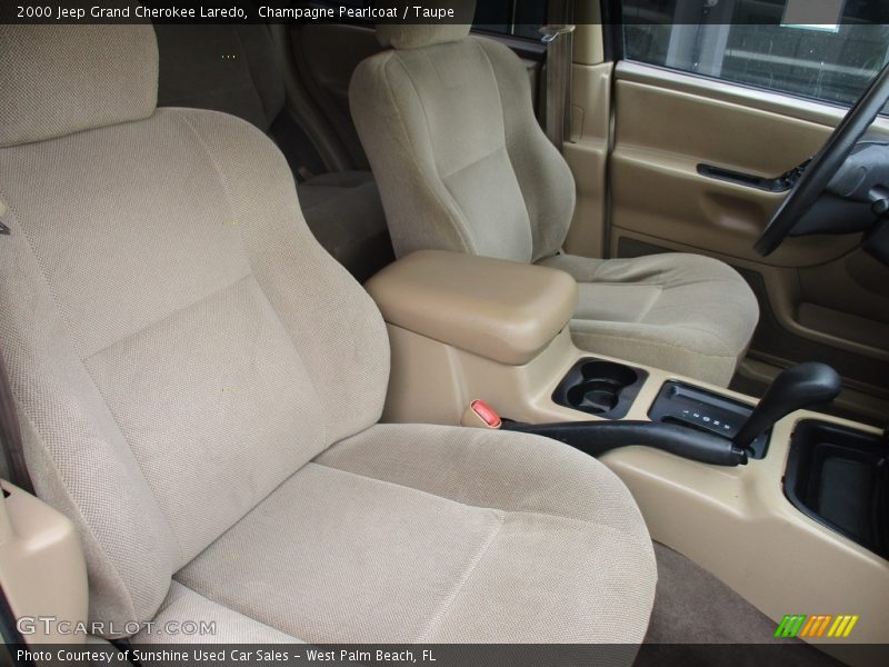 Champagne Pearlcoat / Taupe 2000 Jeep Grand Cherokee Laredo