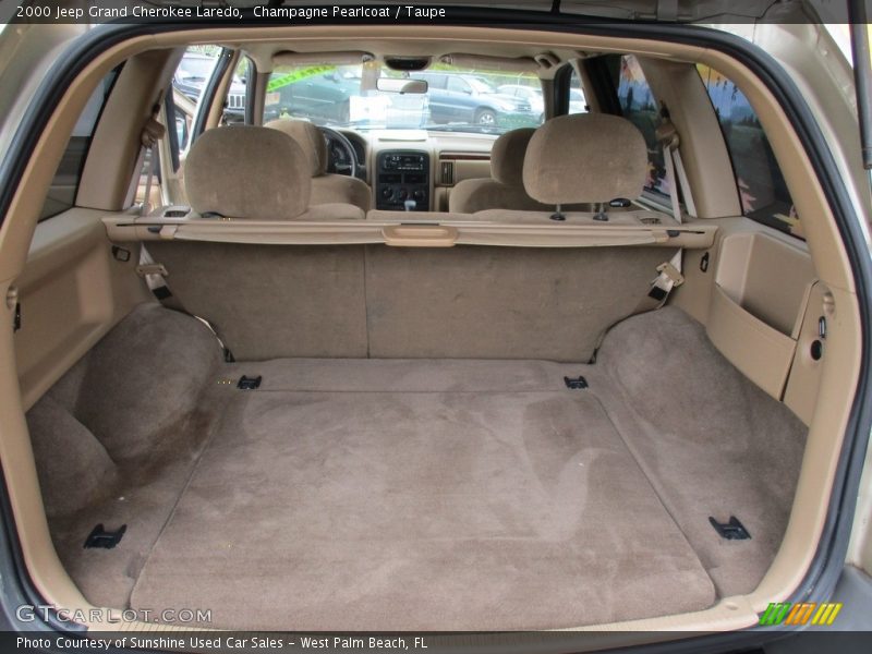 Champagne Pearlcoat / Taupe 2000 Jeep Grand Cherokee Laredo