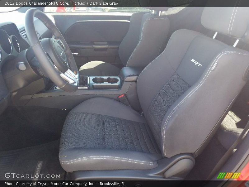 TorRed / Dark Slate Gray 2013 Dodge Challenger SRT8 Core