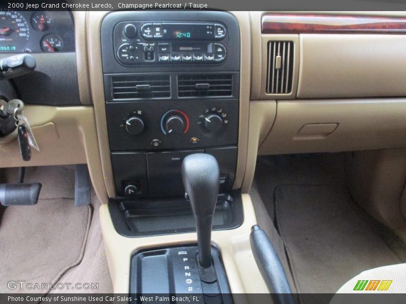 Champagne Pearlcoat / Taupe 2000 Jeep Grand Cherokee Laredo