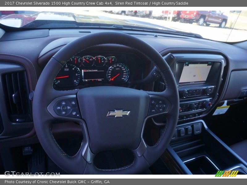 Siren Red Tintcoat / High Country Saddle 2017 Chevrolet Silverado 1500 High Country Crew Cab 4x4