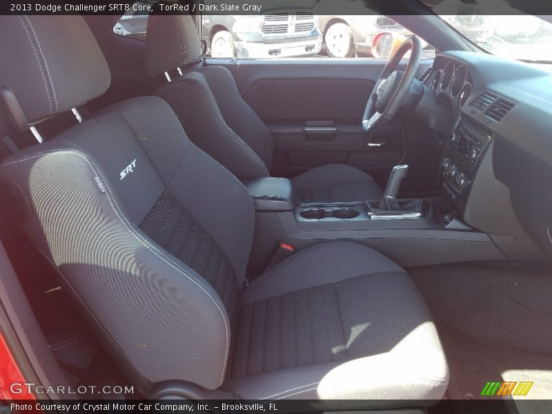 TorRed / Dark Slate Gray 2013 Dodge Challenger SRT8 Core