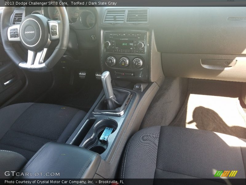 TorRed / Dark Slate Gray 2013 Dodge Challenger SRT8 Core