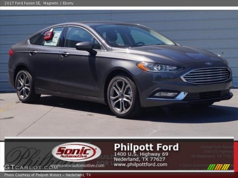 Magnetic / Ebony 2017 Ford Fusion SE
