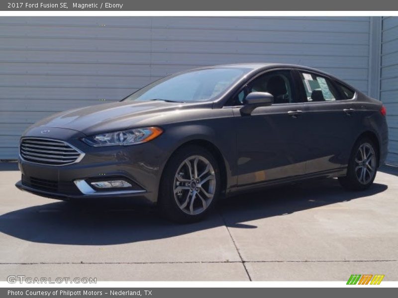 Magnetic / Ebony 2017 Ford Fusion SE