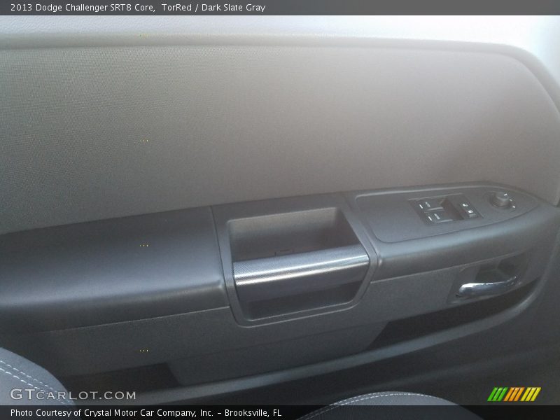 TorRed / Dark Slate Gray 2013 Dodge Challenger SRT8 Core