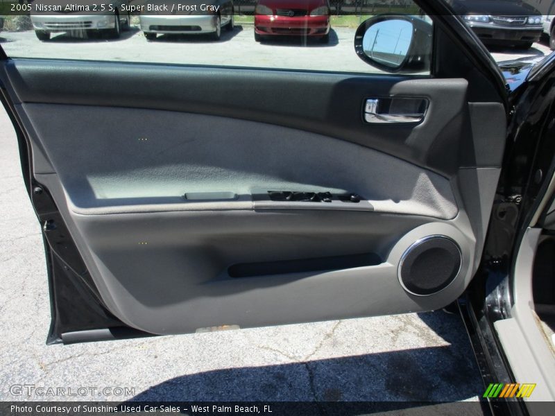 Super Black / Frost Gray 2005 Nissan Altima 2.5 S