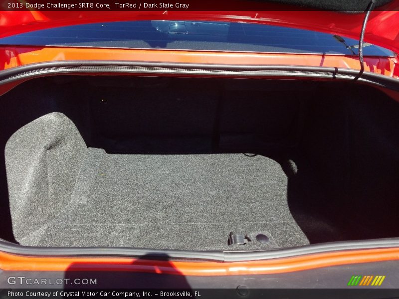 TorRed / Dark Slate Gray 2013 Dodge Challenger SRT8 Core