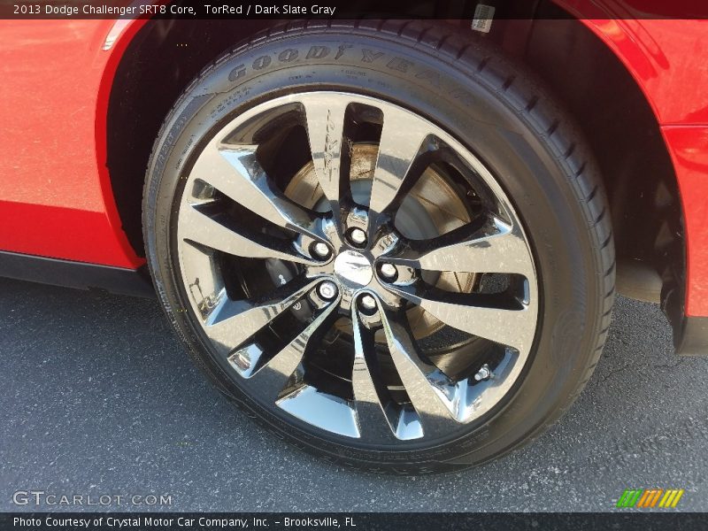 TorRed / Dark Slate Gray 2013 Dodge Challenger SRT8 Core