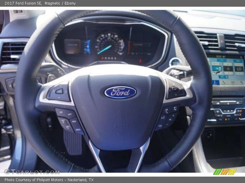 Magnetic / Ebony 2017 Ford Fusion SE