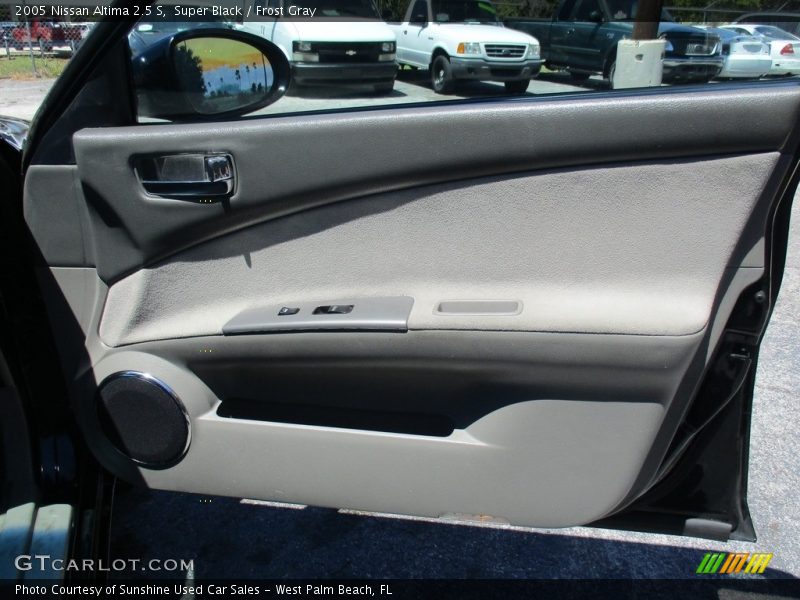 Super Black / Frost Gray 2005 Nissan Altima 2.5 S
