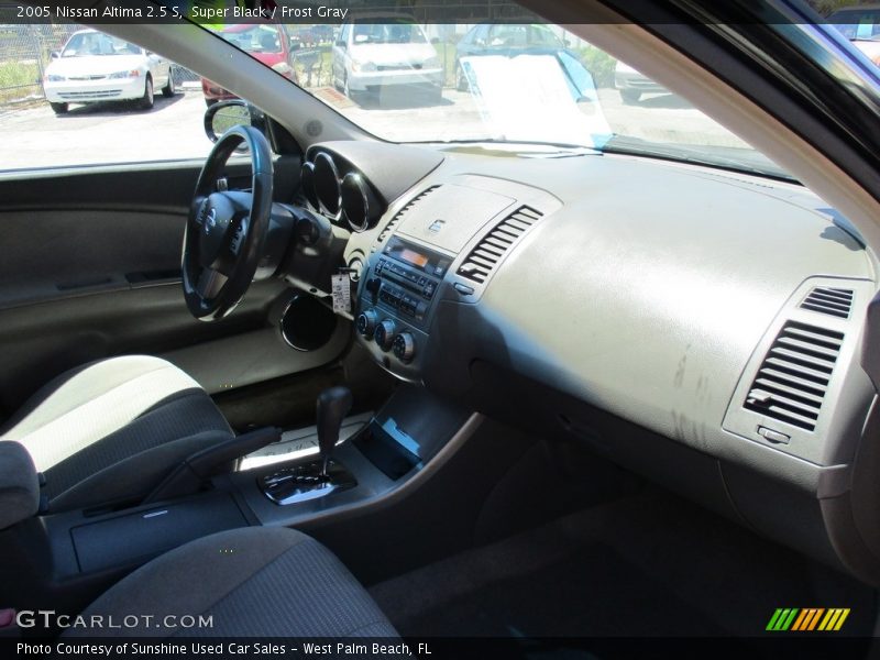 Super Black / Frost Gray 2005 Nissan Altima 2.5 S