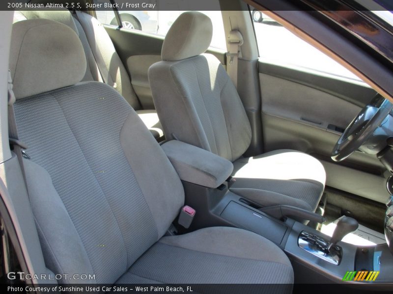 Super Black / Frost Gray 2005 Nissan Altima 2.5 S