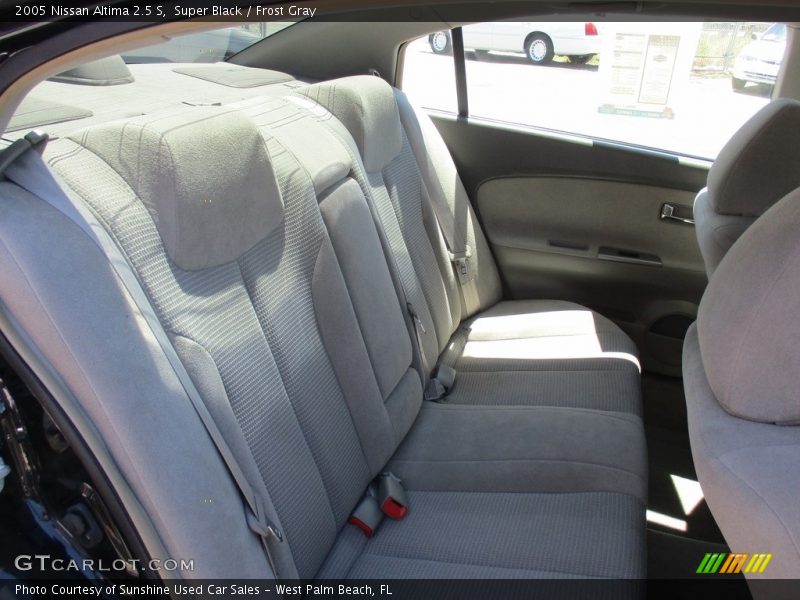 Super Black / Frost Gray 2005 Nissan Altima 2.5 S