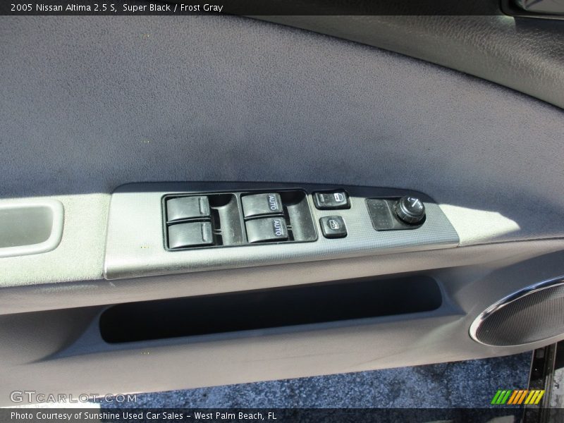 Super Black / Frost Gray 2005 Nissan Altima 2.5 S
