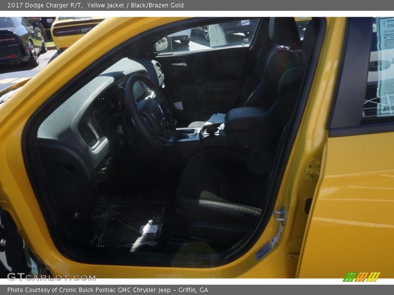 Yellow Jacket / Black/Brazen Gold 2017 Dodge Charger R/T