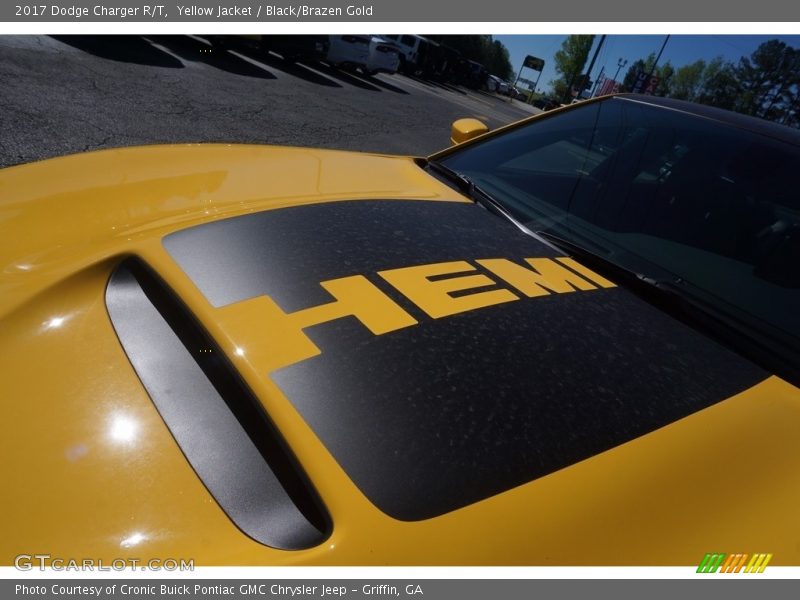 Yellow Jacket / Black/Brazen Gold 2017 Dodge Charger R/T