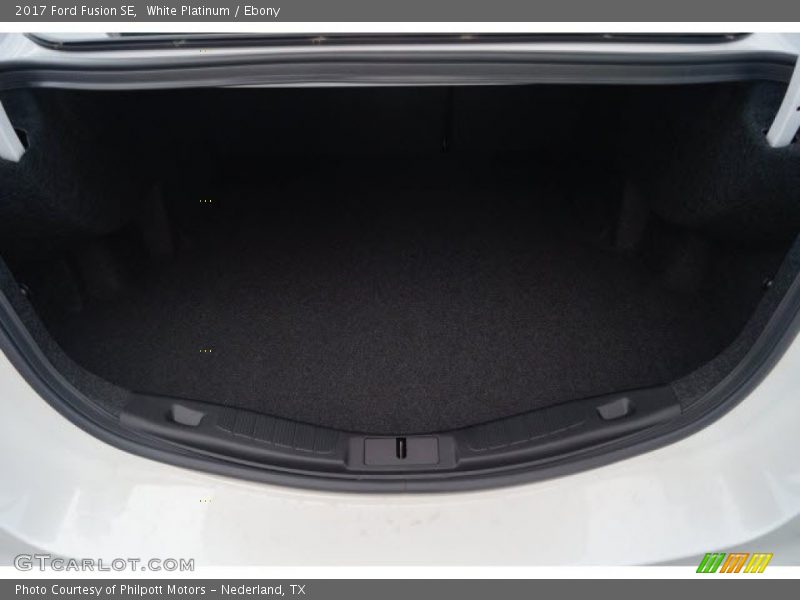 White Platinum / Ebony 2017 Ford Fusion SE