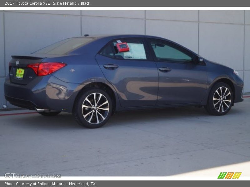 Slate Metallic / Black 2017 Toyota Corolla XSE