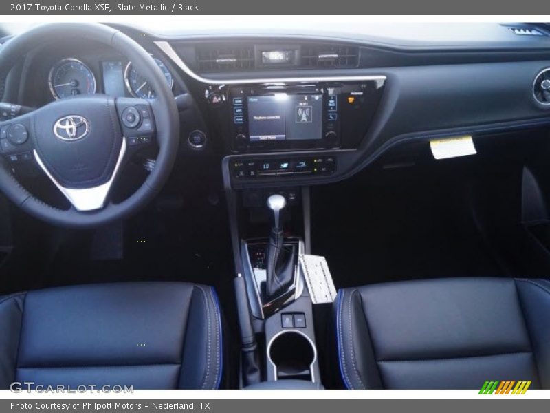 Slate Metallic / Black 2017 Toyota Corolla XSE