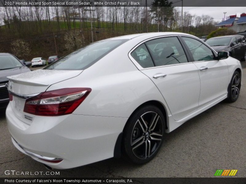 White Orchid Pearl / Black 2017 Honda Accord Sport Special Edition Sedan