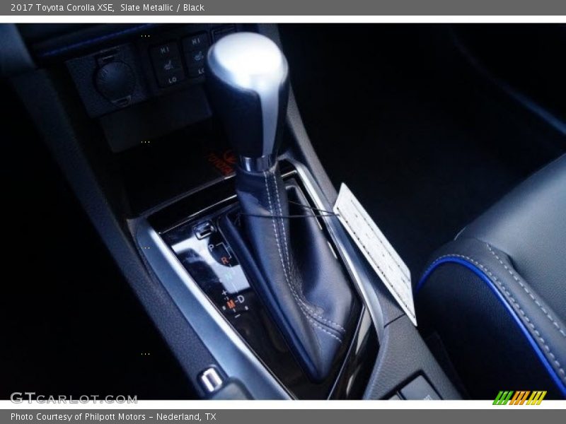Slate Metallic / Black 2017 Toyota Corolla XSE