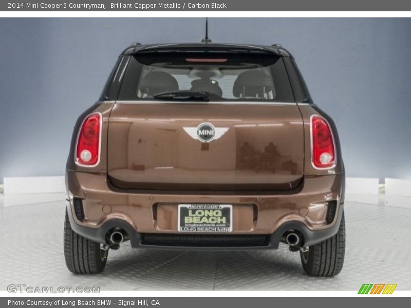 Brilliant Copper Metallic / Carbon Black 2014 Mini Cooper S Countryman