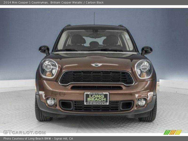Brilliant Copper Metallic / Carbon Black 2014 Mini Cooper S Countryman