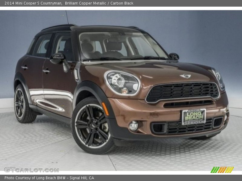 Brilliant Copper Metallic / Carbon Black 2014 Mini Cooper S Countryman