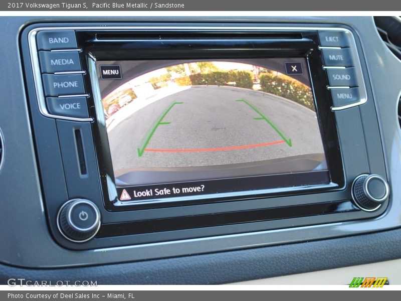 Pacific Blue Metallic / Sandstone 2017 Volkswagen Tiguan S
