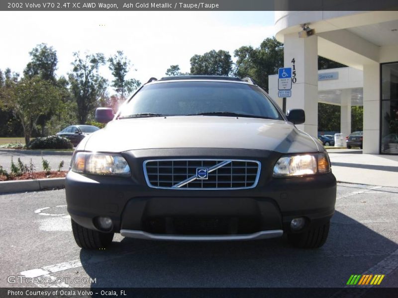Ash Gold Metallic / Taupe/Taupe 2002 Volvo V70 2.4T XC AWD Wagon