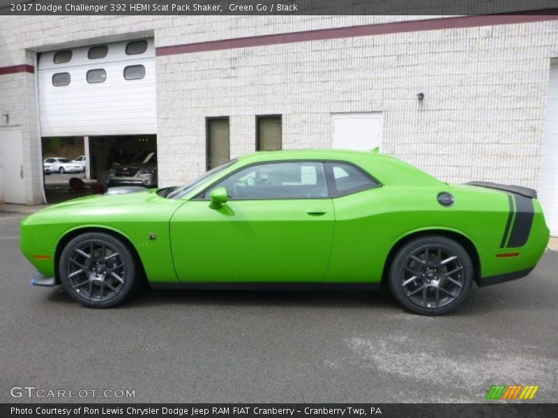  2017 Challenger 392 HEMI Scat Pack Shaker Green Go