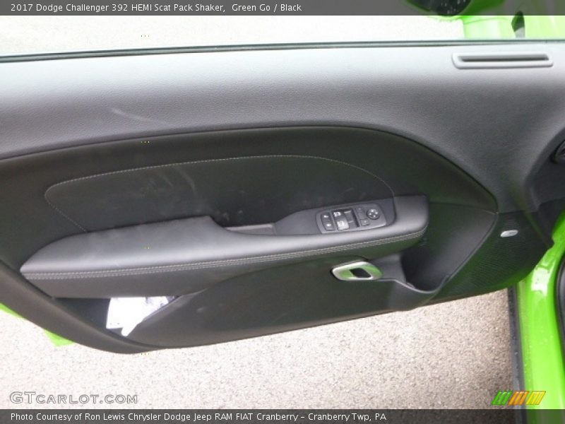 Green Go / Black 2017 Dodge Challenger 392 HEMI Scat Pack Shaker