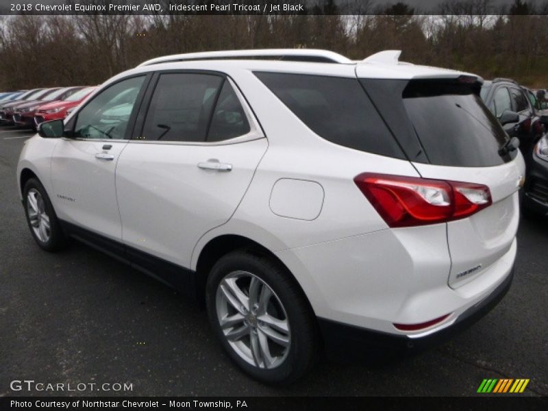 Iridescent Pearl Tricoat / Jet Black 2018 Chevrolet Equinox Premier AWD