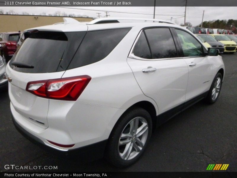 Iridescent Pearl Tricoat / Jet Black 2018 Chevrolet Equinox Premier AWD