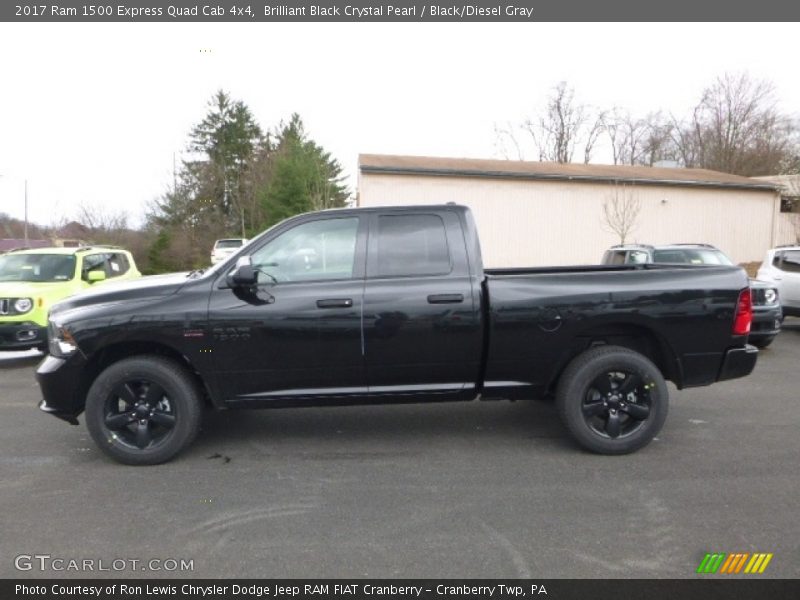  2017 1500 Express Quad Cab 4x4 Brilliant Black Crystal Pearl