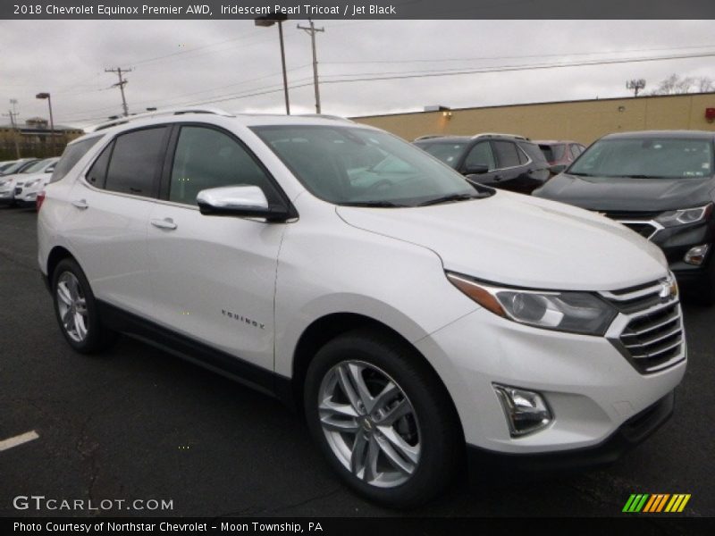 Iridescent Pearl Tricoat / Jet Black 2018 Chevrolet Equinox Premier AWD