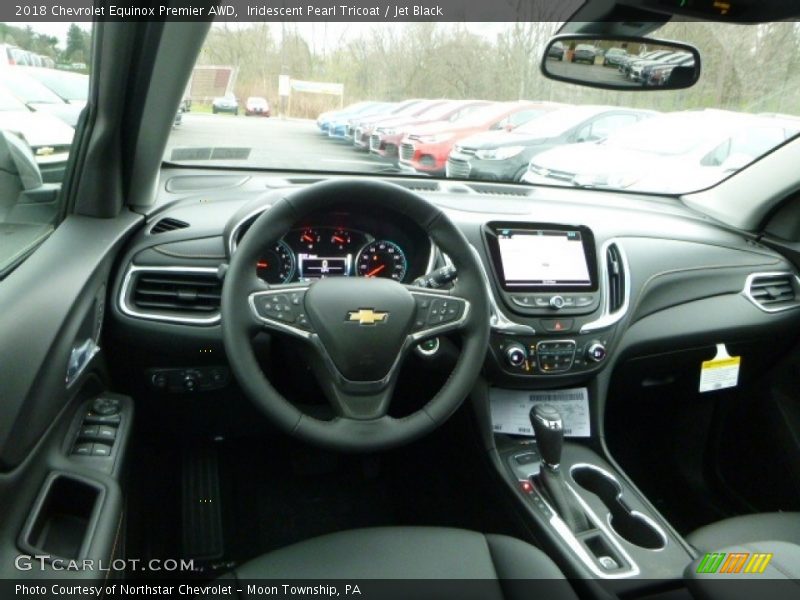 Dashboard of 2018 Equinox Premier AWD