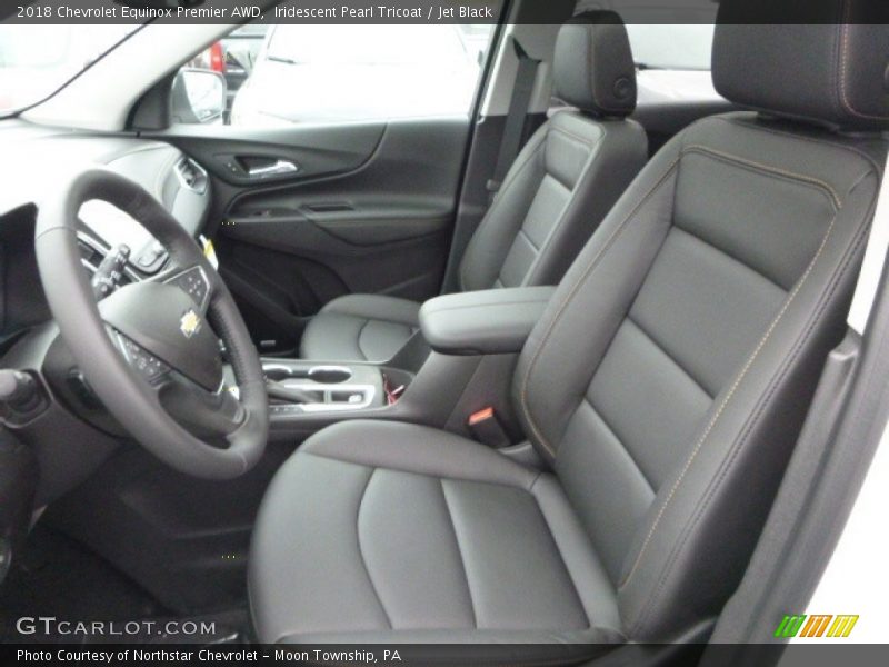 Front Seat of 2018 Equinox Premier AWD