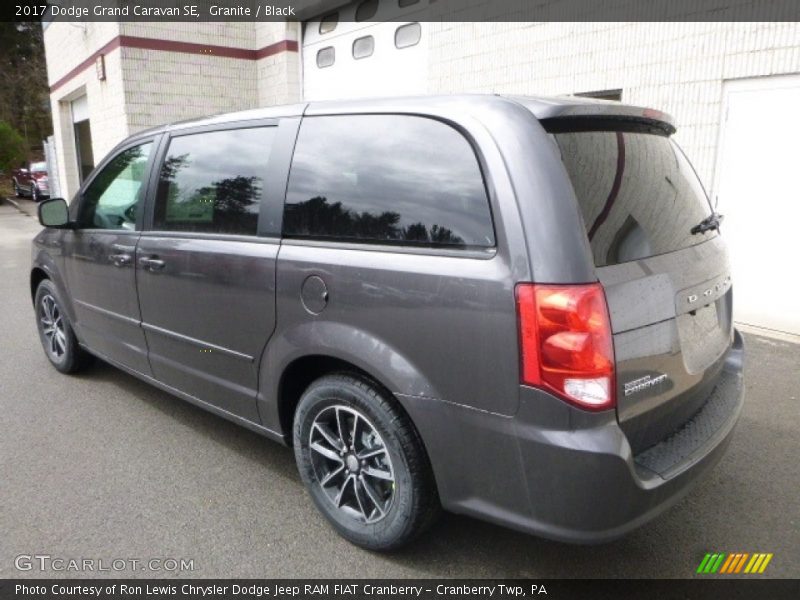 Granite / Black 2017 Dodge Grand Caravan SE